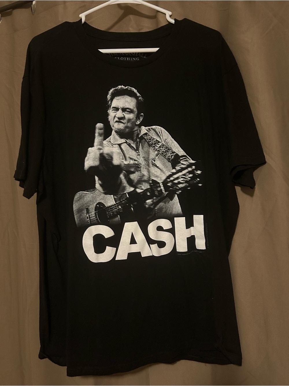 Black Graphic 'CASH' Men's T-Shirt